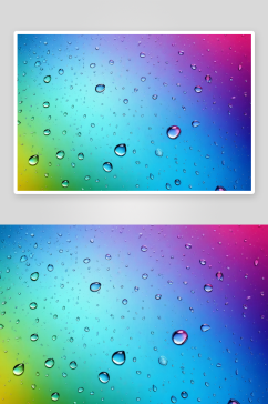 抽象彩色图案各种水滴图片