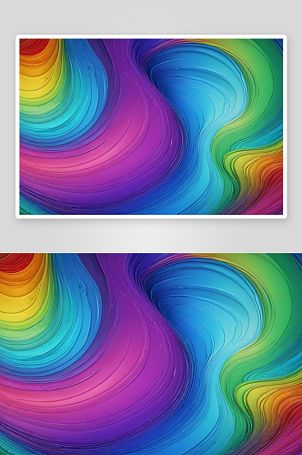 抽象背景彩虹颜色图片
