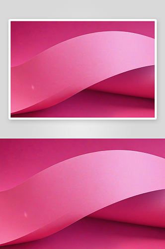 粉红色纸曲线线条抽象背景图片
