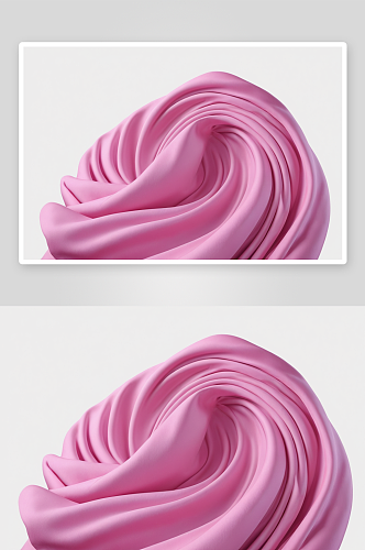 粉红色布漩涡模拟背景图片