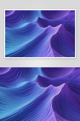 分层波浪图案抽象背景图片