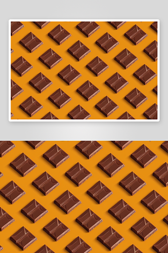巧克力棒低多边形图案背景图片