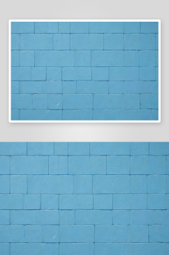 浅蓝色块墙背景图片