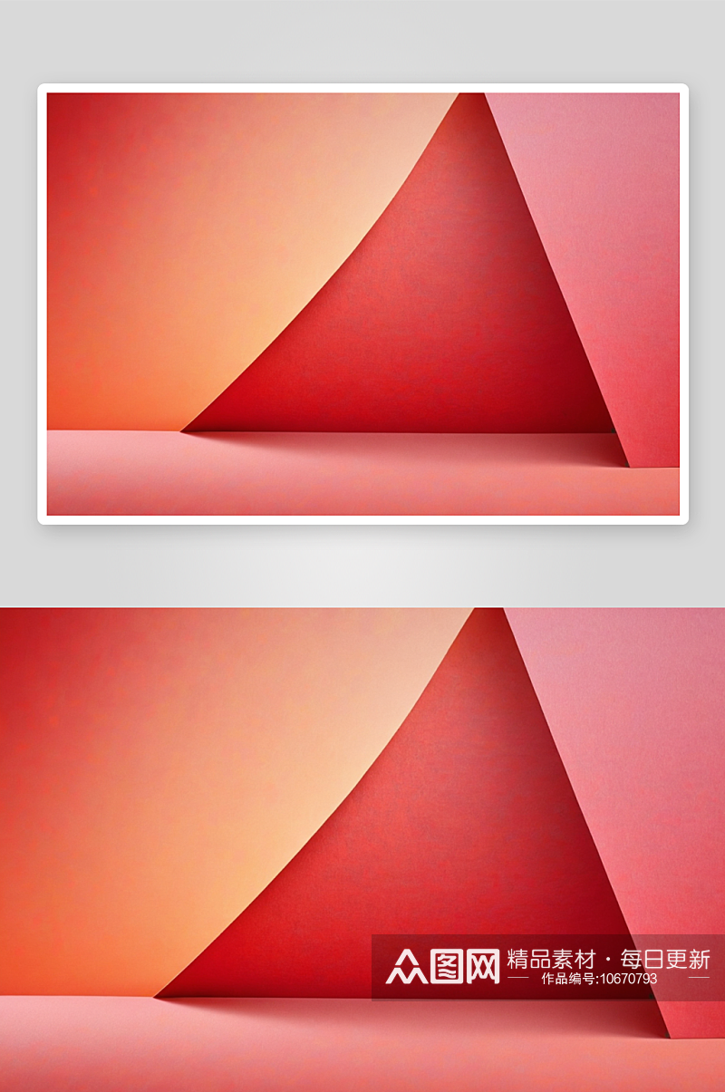 纸抽象背景红色渐变颜色图片素材