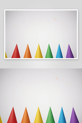 纸彩虹颜色创意背景图片