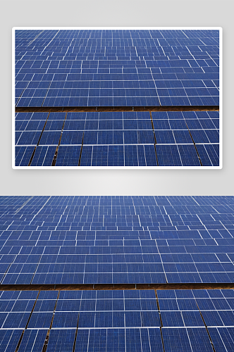 太阳能农场创意背景图片