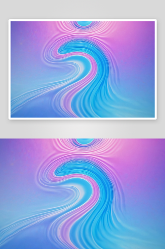 水波纹彩色抽象背景图片