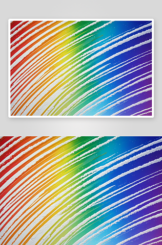 彩虹颜色创意背景图片