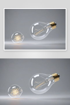 创新新理念灯泡概念图片
