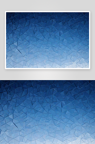 抽象几何背景多边形马赛克蓝色梯度图片