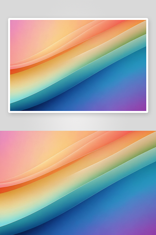 线条曲线颜色梯度抽象背景图片