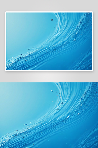 蓝色水形状抽象背景图片