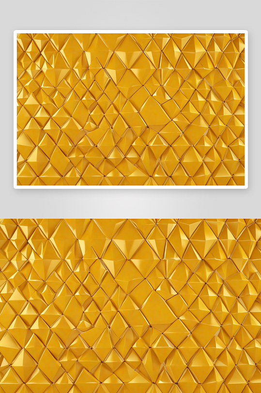 黄色菱格三维图形背景图片
