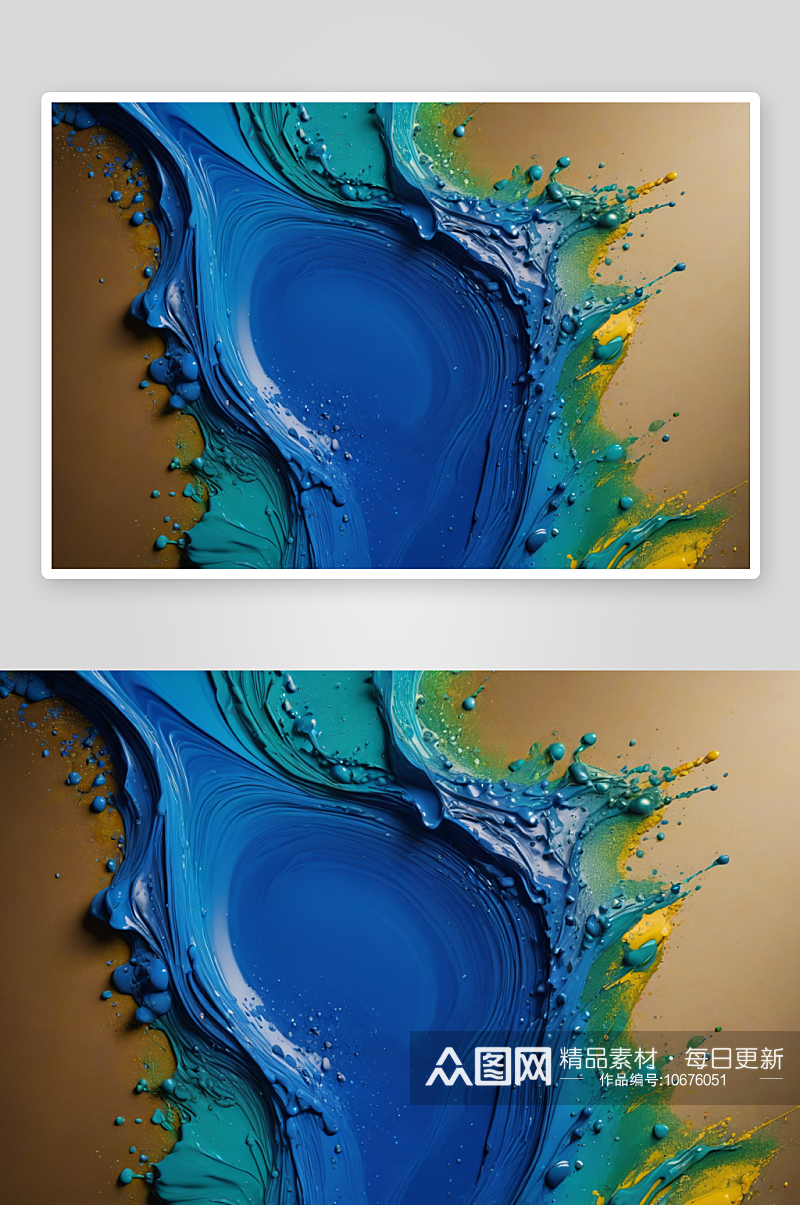 现代混合液体颜料工作室照片图片素材