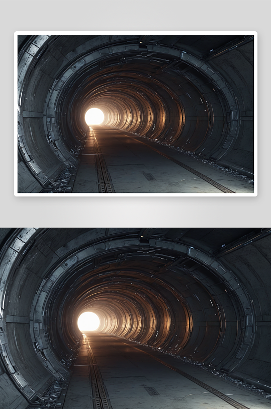 简洁抽象隧道背景空间图片