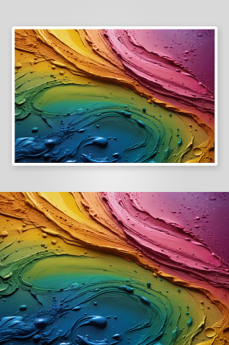 现代混合液体颜料工作室照片图片