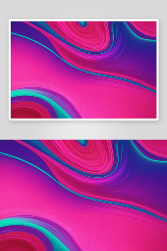 液颜色形状抽象彩色背景紫红色绿色图片