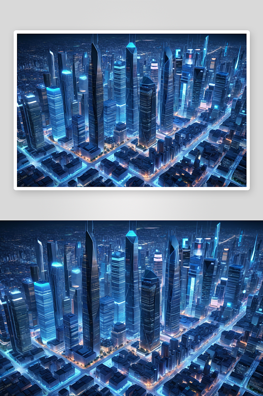 大数据科技智慧互联网城图片