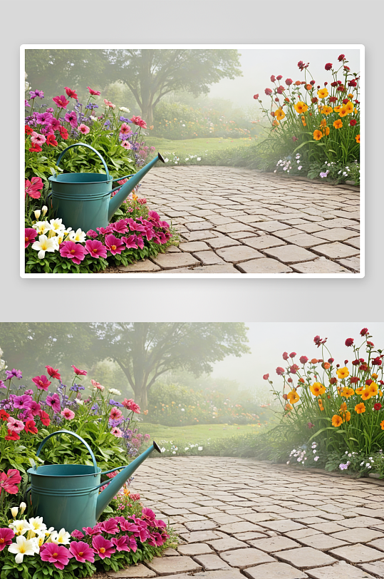 花背景园艺设计元素图片
