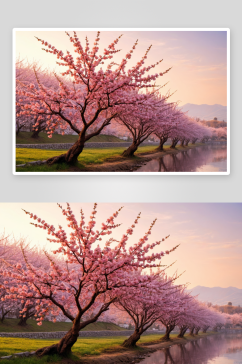 春天樱花樱花树图片