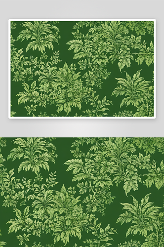 绿色墙纸植物元素图片