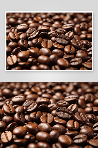 咖啡豆背景植物元素图片