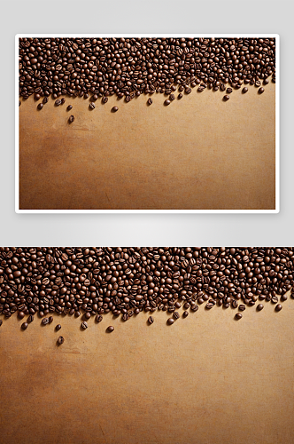 咖啡背景植物元素图片