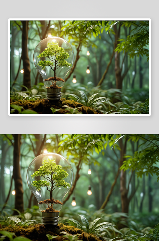 球茎室内树叶林树木处光环境中图片