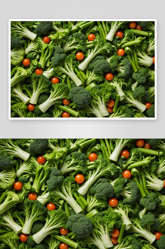 鲜嫩充满活力绿色清蒸蔬菜背景图片