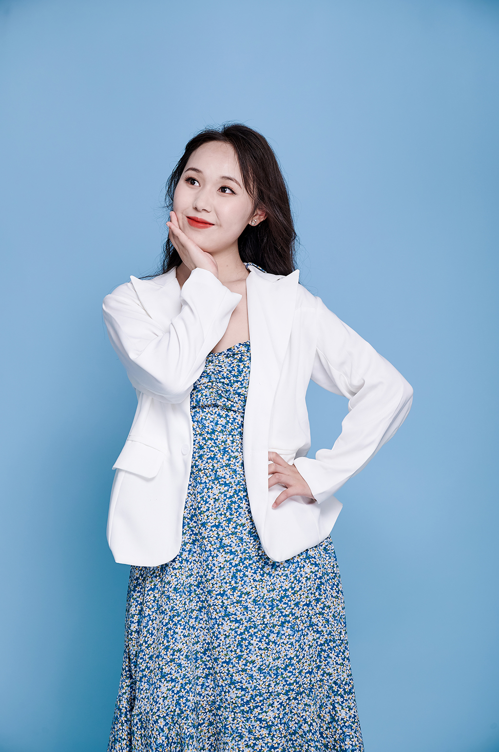 职业女性教师导师商务购物人物摄影图素材