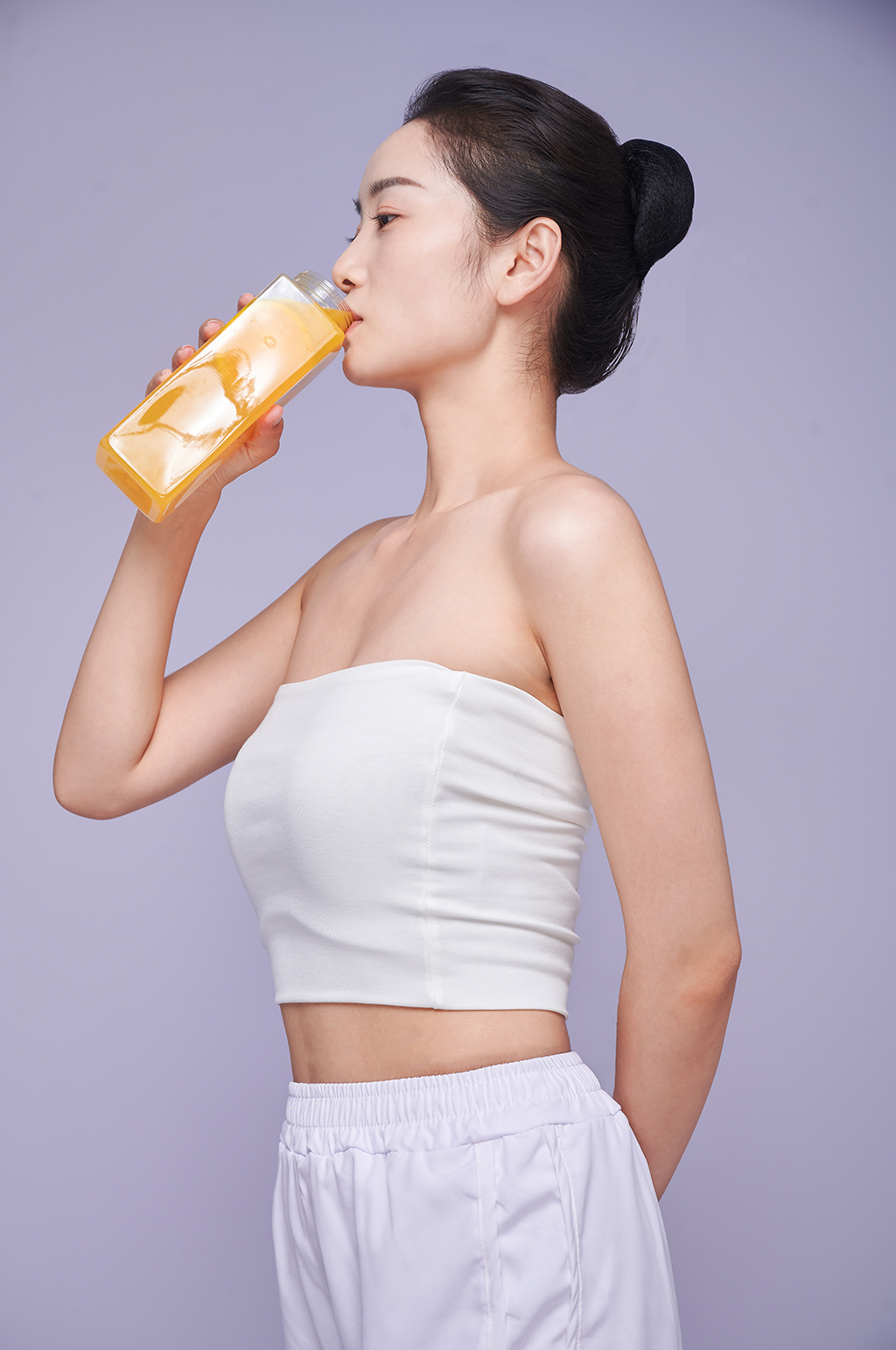瘦身健康美体女性人物精修摄影图片素材