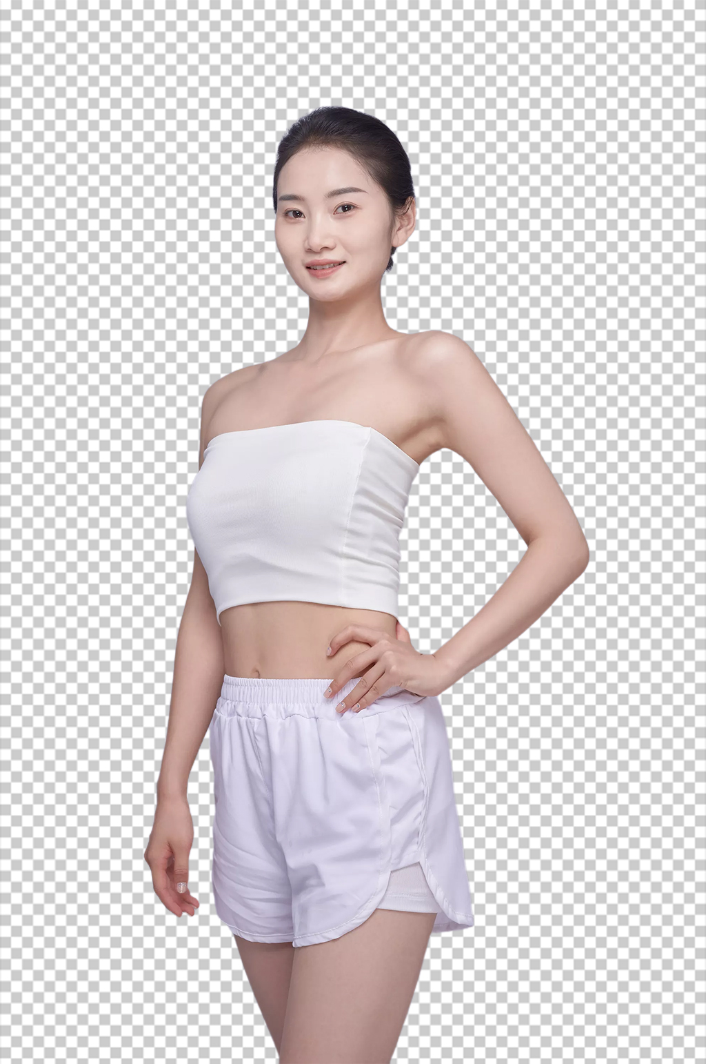 瘦身健康美体瑜伽减肥人物PNG摄影图片素材