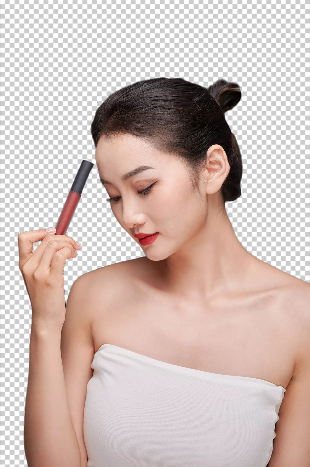 美容美肤美妆女性人物PNG免抠摄影图片素材