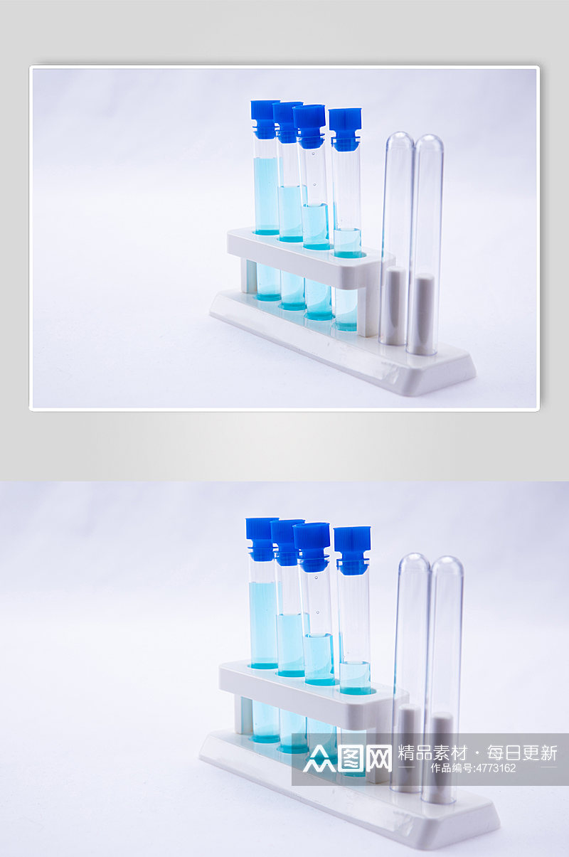 医疗化学实验滴瓶西医医疗物品摄影图素材