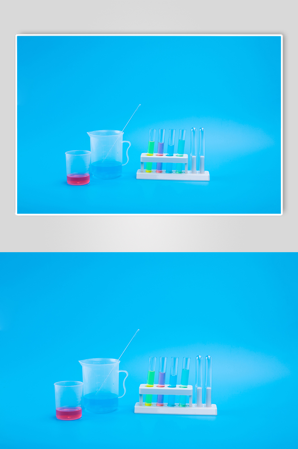 玻璃器皿医疗实验西医医疗物品摄影图片素材