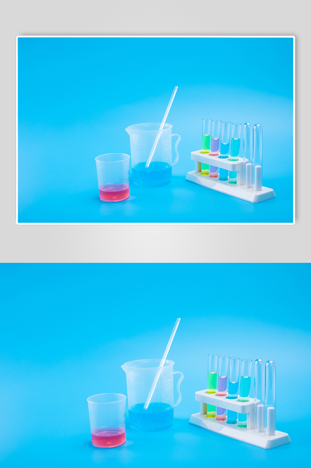 玻璃试管医学研究西医医疗物品摄影图片素材