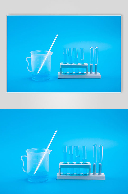 玻璃试管医学研究西医医疗物品摄影图片