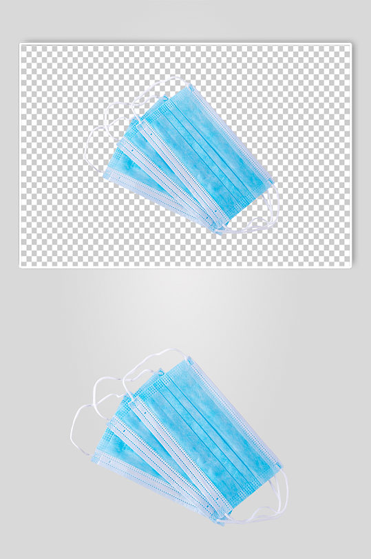 医用防护口罩西医防护摄影图PNG元素