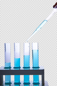 试管滴管西医医疗摄影图PNG免抠元素