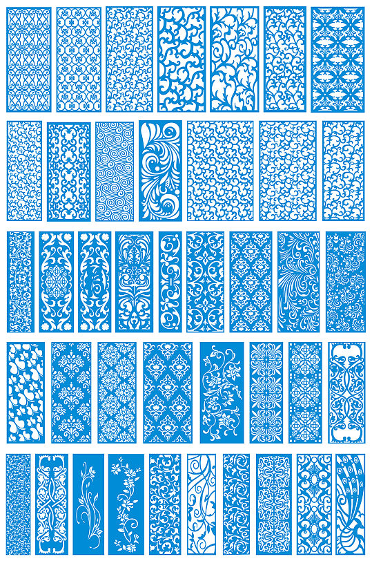 花纹雕花图案矢量图cdr素材