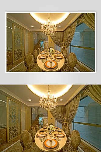 中式酒店室内包厢装饰图