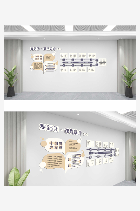 藝術(shù)舞蹈學(xué)校企業(yè)文化墻