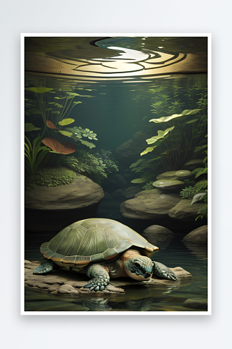 捕捉海龟壳的纹理与图案