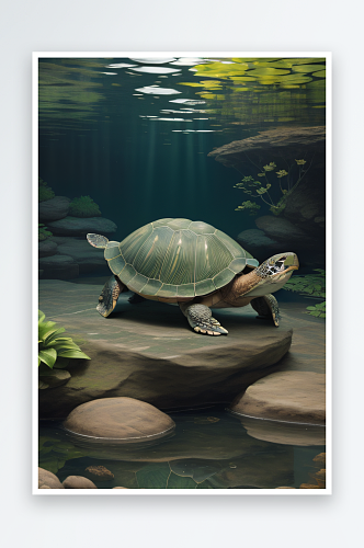 捕捉海龟壳的纹理与图案