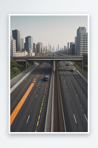 高速公路的速度展现高速公路的动态