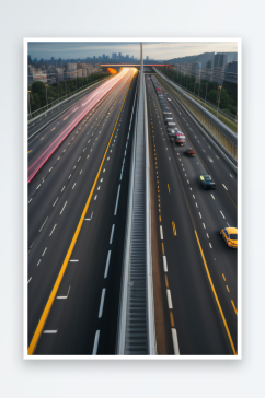 高速公路的魅力展现高速公路的速度与能量