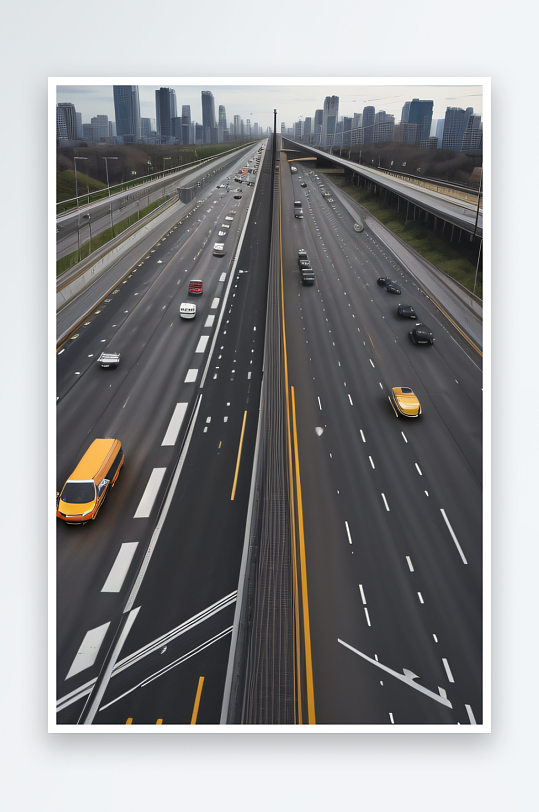 高速公路奇迹展现高速公路的速度与能量