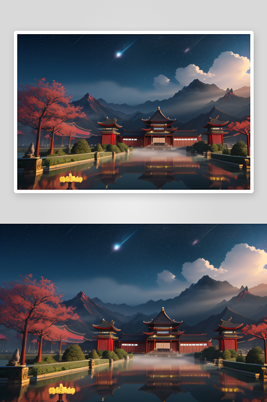 仙境童話星空璀璨