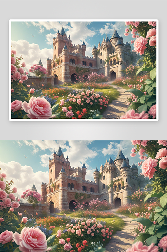梦幻花园城堡的神奇魔法