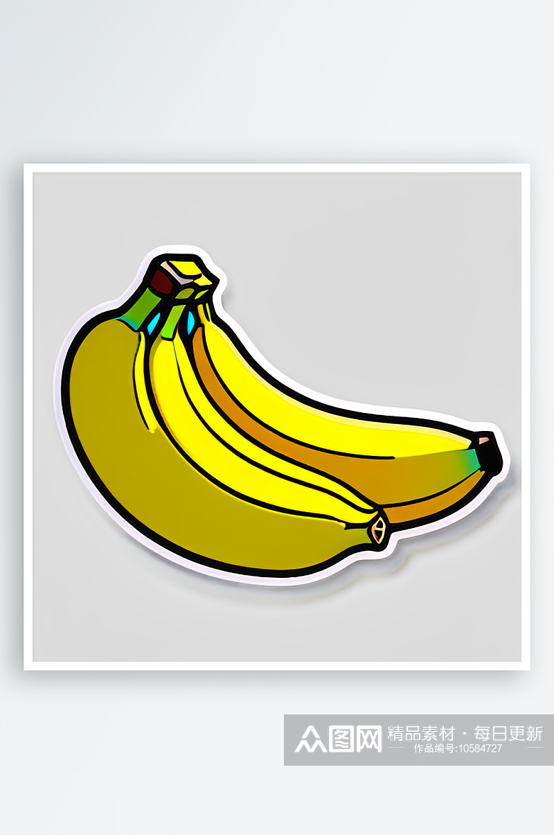 香蕉贴图大揭秘探寻香蕉的神奇之处素材